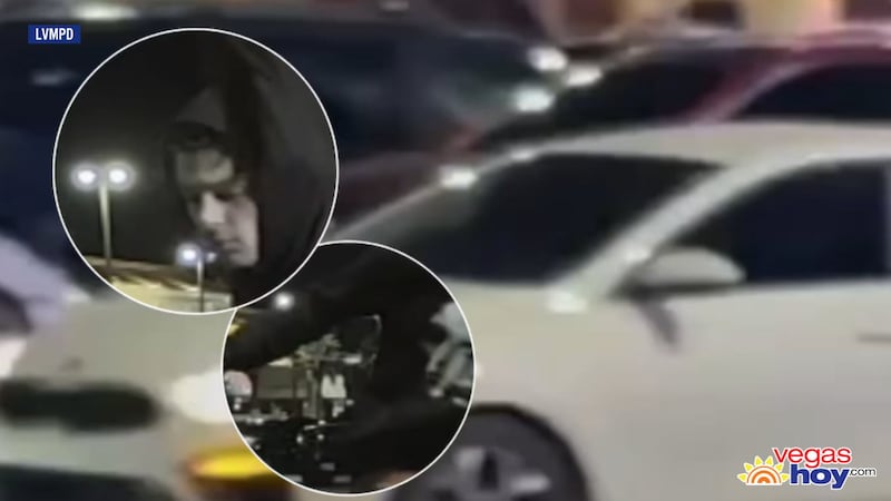 Los detectives del Departamento de Policía Metropolitana de Las Vegas buscan identificar a dos...