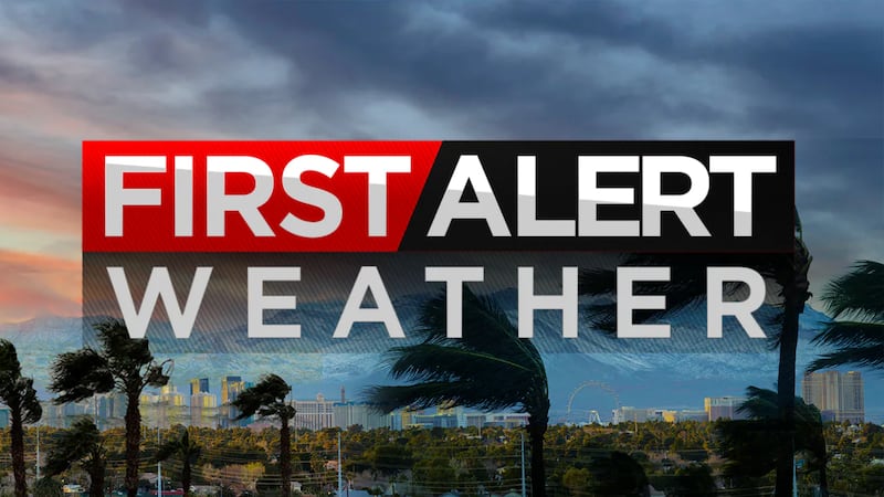 Un fin de semana más tranquilo y cálido en Las Vegas, antes de otra ronda de vientos a...