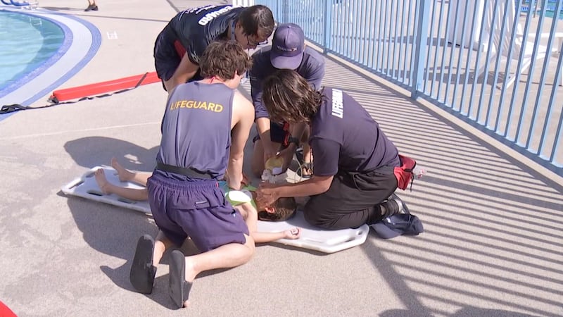 Con la temporada de piscinas a la vuelta, la ciudad de Henderson ha lanzado una campaña para...