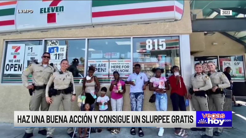 Los menores pueden obtener un Slurpee a cambio de realizar buenas acciones.