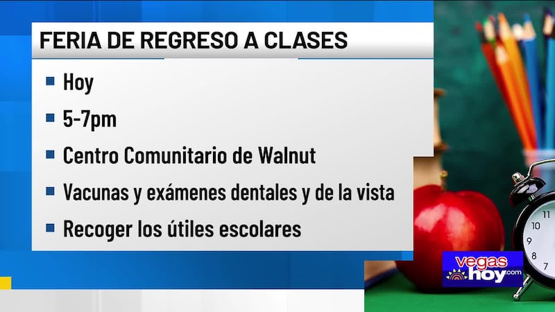 Las familias podrán obtener vacunas gratuitas, así como exámenes dentales, de la vista y...
