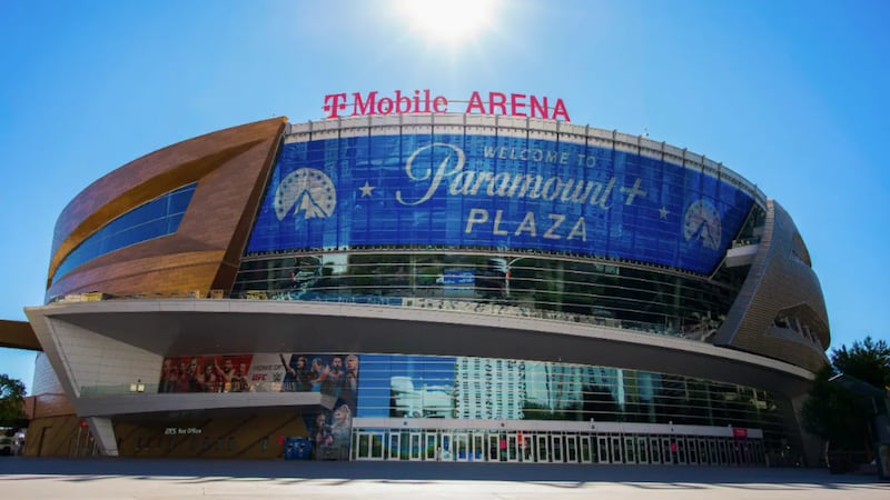 T-Mobile Arena se asocia con un gigante de transmisión para cambiar el nombre de un...