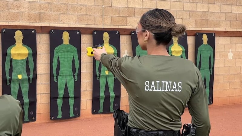 Como parte de su iniciativa de reclutamiento, la Policía Metropolitana de Las Vegas invitó a...