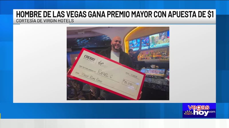 Un residente de Las Vegas ganó un gran premio jugando al keno de wolf run en los hoteles Virgin.