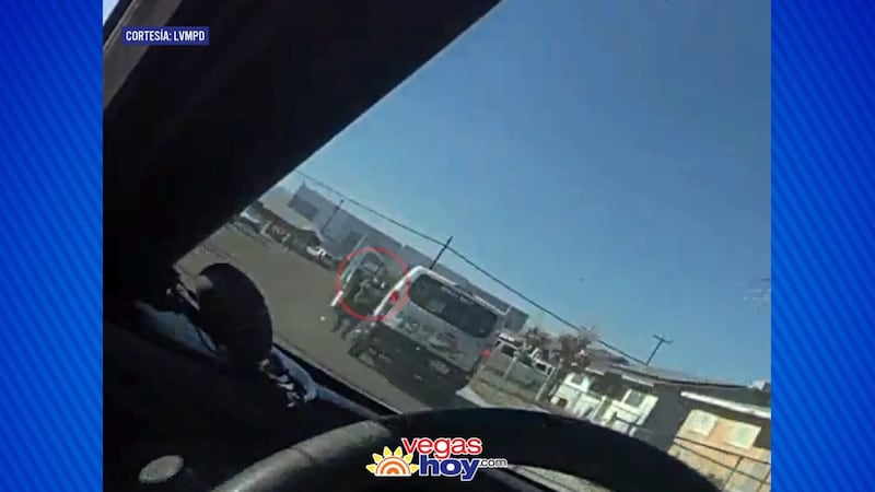 La policía metropolitana de Las Vegas proporcionó más detalles sobre un incidente que...